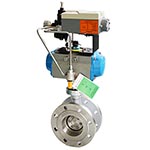 氣動(dòng)法蘭調(diào)節(jié)蝶閥