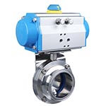 氣動(dòng)衛(wèi)生級(jí)蝶閥