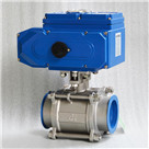 電動螺紋球閥(三片式內(nèi)螺紋連接)