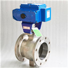 電動V型調(diào)節(jié)球閥(不銹鋼法蘭)