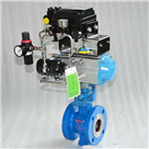 氣動V型調(diào)節(jié)球閥(帶定位器)